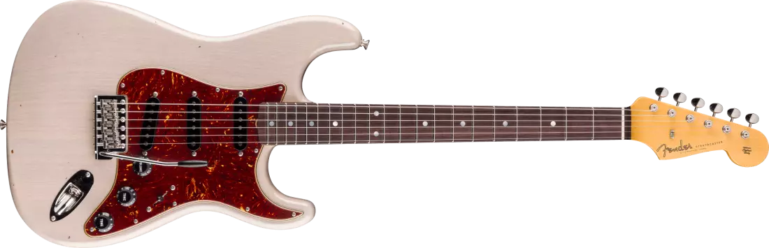 Limited Edition Roasted Stratocaster Journeyman Relic with Closet Classic Hardware, Rosewood Fingerboard - Dirty White Blonde
