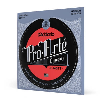 DAddario - EJ45TT ProArte DynaCore Classical Guitar Strings - Normal Tension