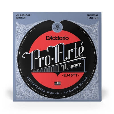 EJ45TT ProArte DynaCore Classical Guitar Strings - Normal Tension