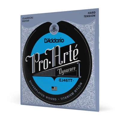 DAddario - EJ46TT ProArte DynaCore Classical Guitar Strings - Hard Tension