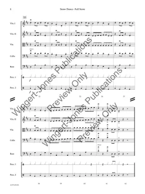 Snow Dance - Donahoe - String Orchestra - Gr. 1.5