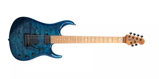Ernie Ball Music Man - JP15 Electric Guitar with Case - Ultramarine Quilt