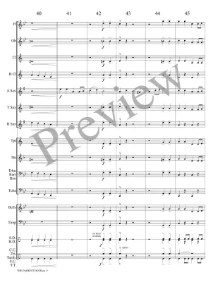 The Darkest Hour - Meeboer - Concert Band - Gr. 0.5
