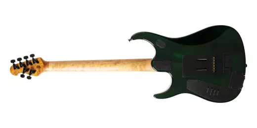 JP15 Electric Guitar with Case - Green Tiger Eye Quilt