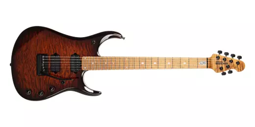 Ernie Ball Music Man - JP15 Electric Guitar with Case - Amber Waves Quilt
