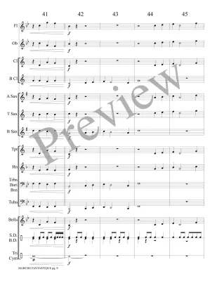 Marche Fantastique - Fortin - Concert Band - Gr. 0.5
