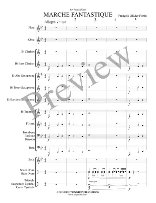Marche Fantastique - Fortin - Concert Band - Gr. 0.5