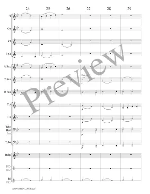 Above the Clouds - Austin - Concert Band - Gr. 0.5