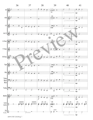 Above the Clouds - Austin - Concert Band - Gr. 0.5