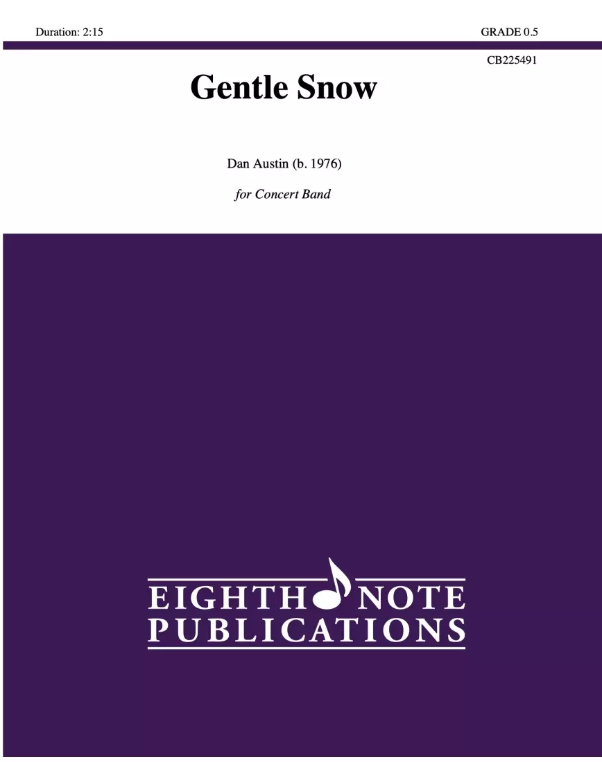 Gentle Snow - Austin - Concert Band - Gr. 0.5