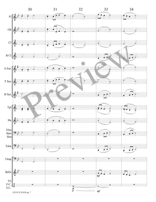 Gentle Snow - Austin - Concert Band - Gr. 0.5