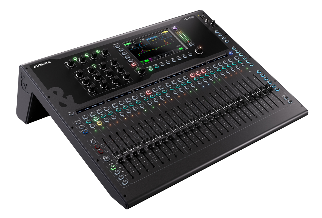 Qu-6D 32-Channel 96kHz Digital Audio Mixer with Dante