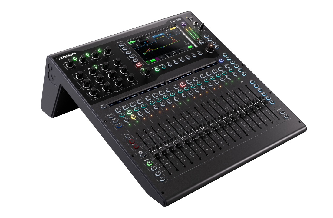 Qu-5D 32-Channel 96kHz Digital Audio Mixer with Dante
