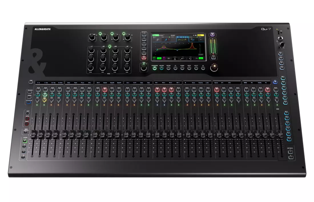 Qu-7 32-Channel 96kHz Digital Audio Mixer