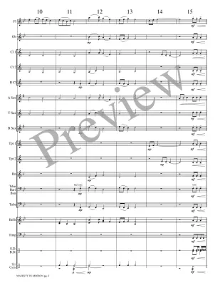 Majesty in Motion - Marlatt - Concert Band - Gr. 1