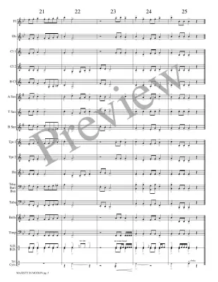 Majesty in Motion - Marlatt - Concert Band - Gr. 1