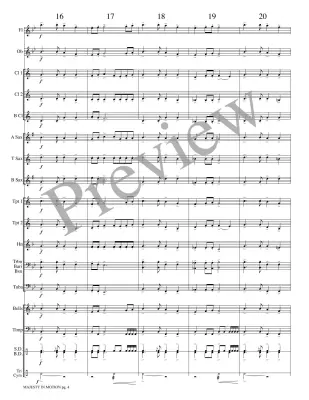 Majesty in Motion - Marlatt - Concert Band - Gr. 1