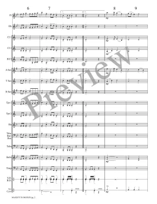 Majesty in Motion - Marlatt - Concert Band - Gr. 1