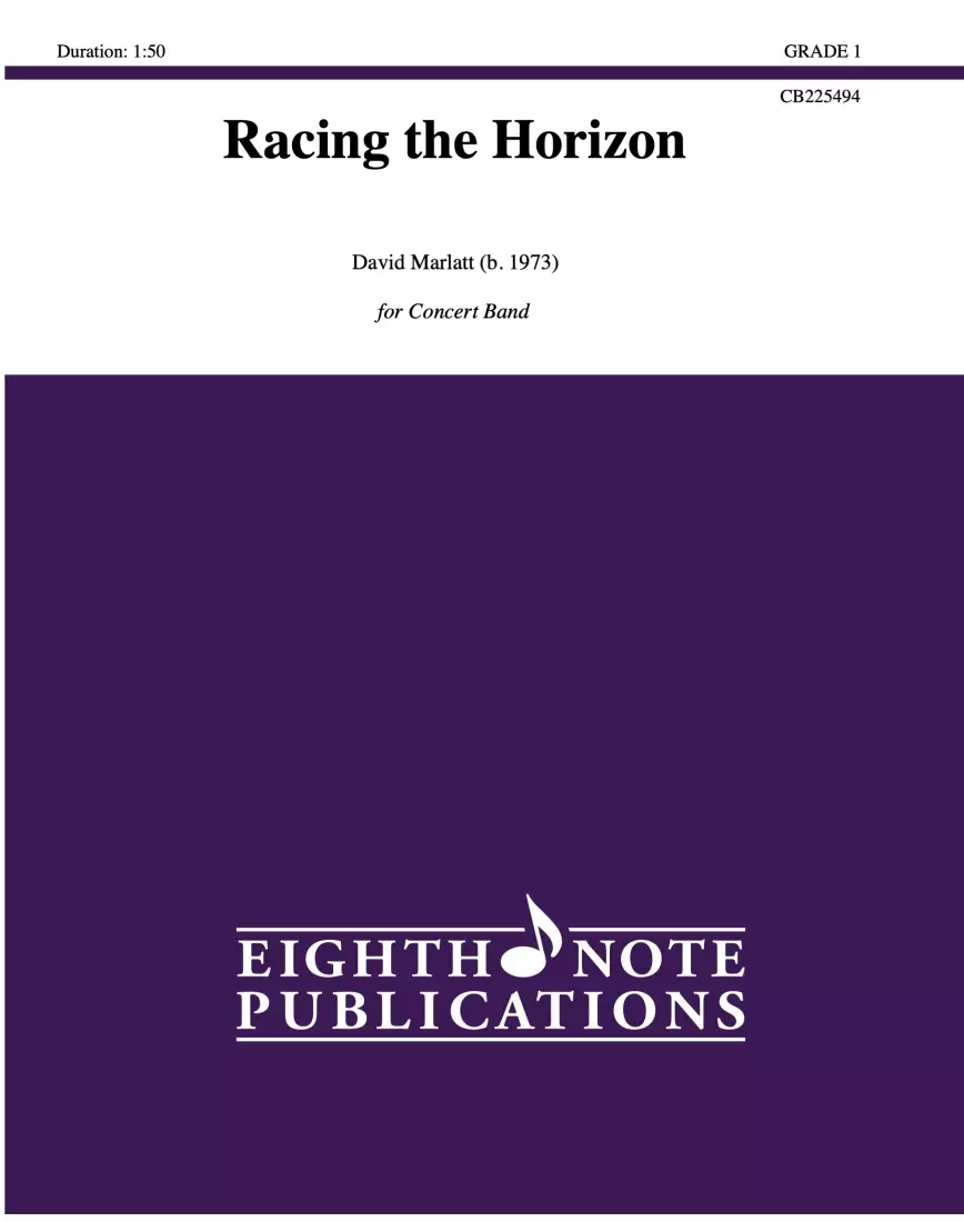 Racing the Horizon - Marlatt - Concert Band - Gr. 1