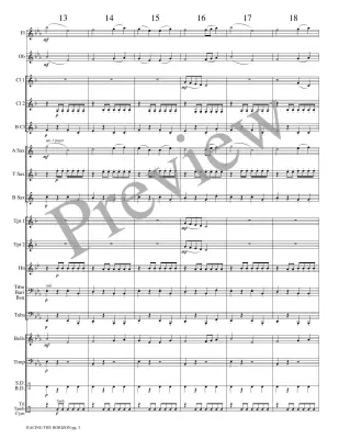 Racing the Horizon - Marlatt - Concert Band - Gr. 1