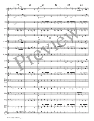 Racing the Horizon - Marlatt - Concert Band - Gr. 1