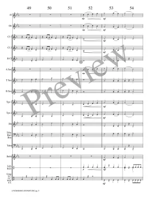 A Warrior\'s Departure - Meeboer - Concert Band - Gr. 1