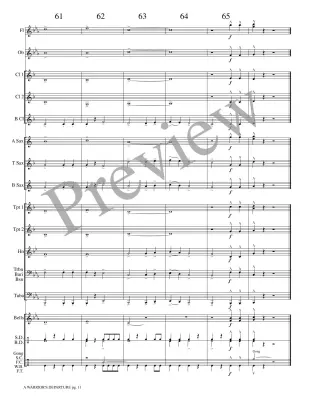 A Warrior\'s Departure - Meeboer - Concert Band - Gr. 1