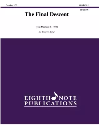 Eighth Note Publications - The Final Descent - Meeboer - Concert Band - Gr. 1.5