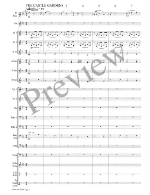 From the Castle: A Regal Suite - Allsopp - Concert Band - Gr. 2