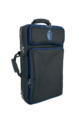 Case For 2 Rossi Clarinet - Black Nylon