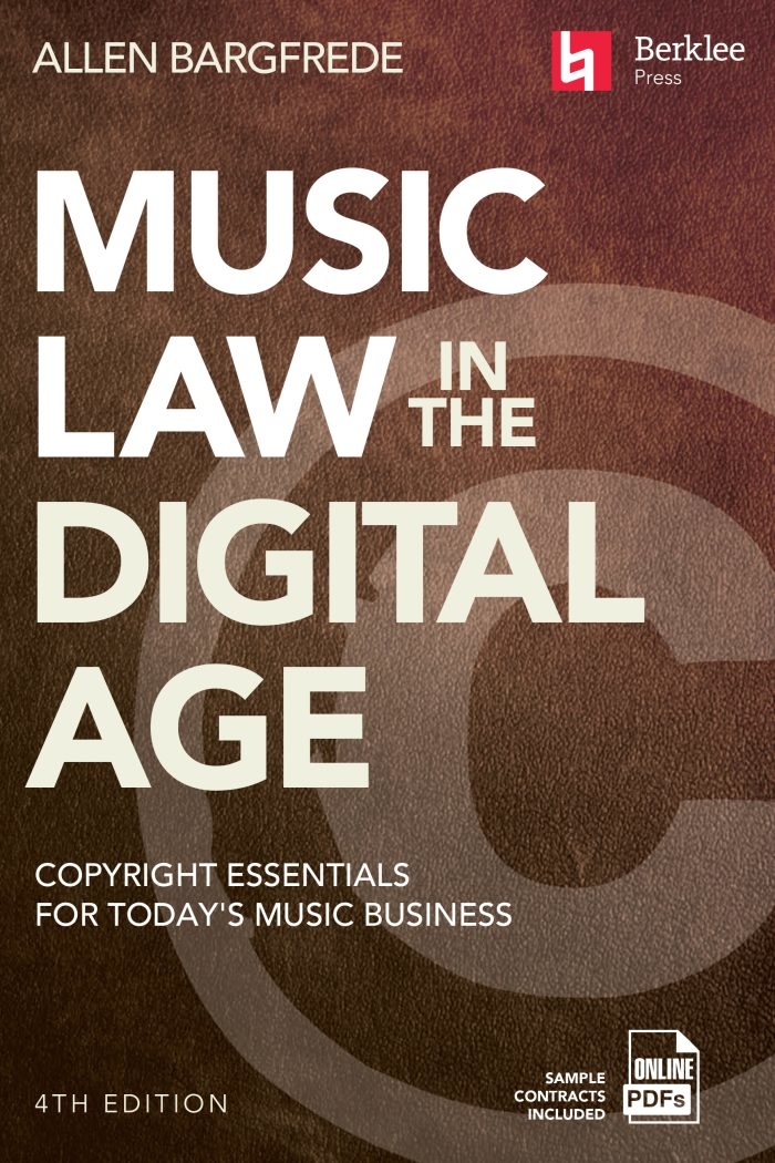 Music Law in the Digital Age (4th Edition) - Bargfrede - Book/PDFs Online
