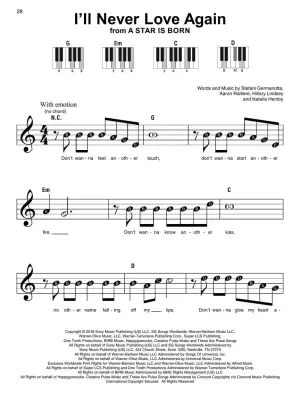 Lady Gaga: Super Easy Songbook - Easy Piano - Book