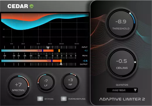 CEDAR Audio - Adaptive Limiter 2 - Download