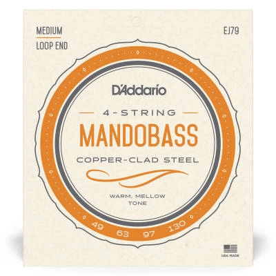 EJ79 - Copper Mandobass Strings 49-130