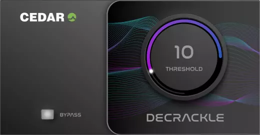 CEDAR Audio - Decrackle - Download