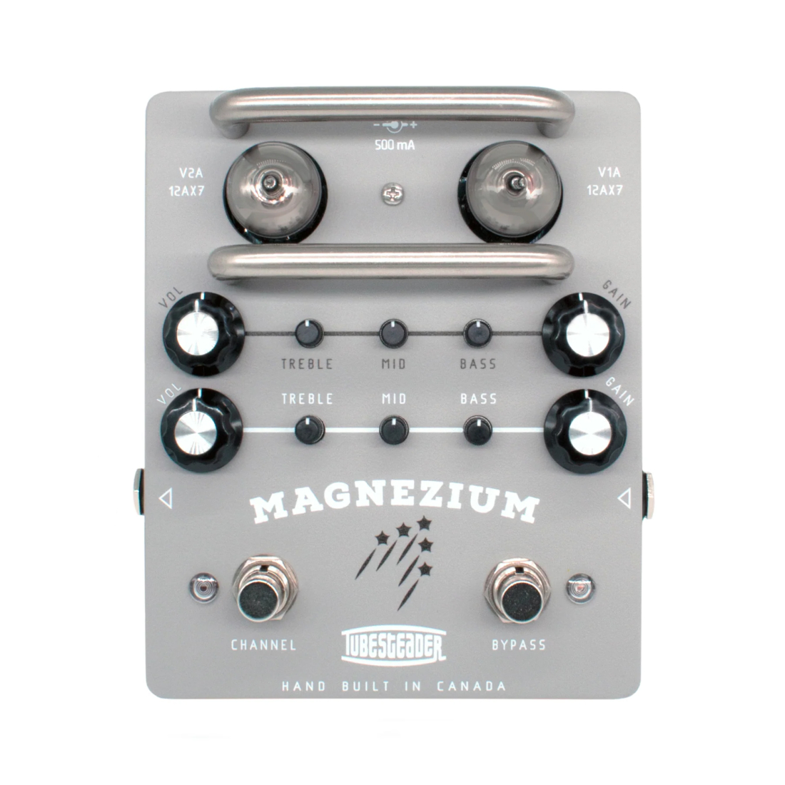 M*9様 TUBESTEADER / MAGNEZIUM Tubesteader Magnezium 2-Channel Tube Preamp Pedal | Long & McQuade