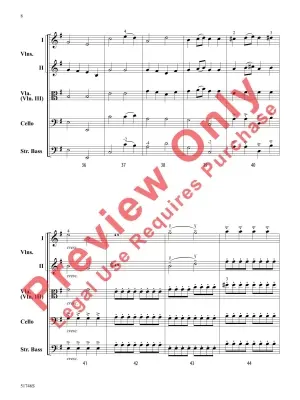 Frostbite - Donahoe - String Orchestra - Gr. 2.5
