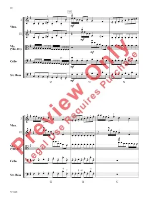 Frostbite - Donahoe - String Orchestra - Gr. 2.5
