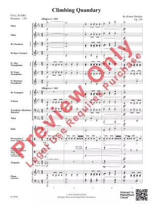 Climbing Quandary - Sheldon - Concert Band - Gr. 2