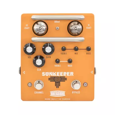 Tubesteader - Sunkeeper Dual-Channel Preamp and Overdrive Pedal