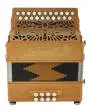 Aether III Diatonic Accordion - Natural Cherry