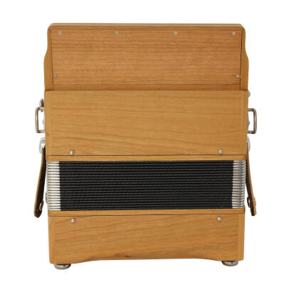 Aether III Diatonic Accordion - Natural Cherry