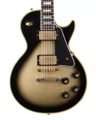 1968 Les Paul Custom Ultra Light Aged Electric Guitar with Hardshell Case - Silver Burst
