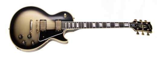 1968 Les Paul Custom Ultra Light Aged Electric Guitar with Hardshell Case - Silver Burst
