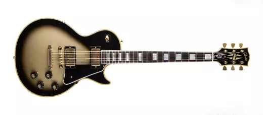 Gibson Custom Shop - 1968 Les Paul Custom Ultra Light Aged Electric Guitar with Hardshell Case - Silver Burst