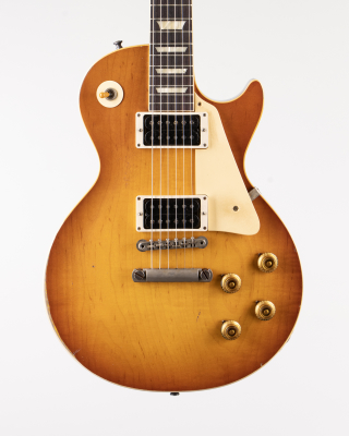 Murphy Lab Heavy Aged 1958 Les Paul Standard Figured Plain Top Electric Guitar - Beauty of the Burst