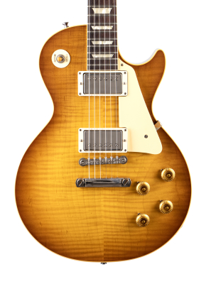 1959 Les Paul Standard Electric Guitar with Hardshell Case - Golden Poppy Burst