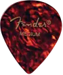 Fender - 551 Shape Celluloid Picks 12 Pack, Medium - Tortoiseshell