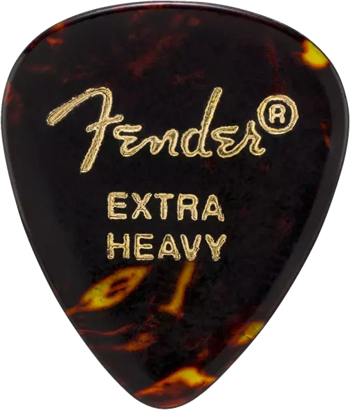 Classic Celluloid Pick, 451 Shape - Extra Heavy (12 Pack)