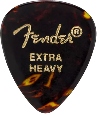 Classic Celluloid Pick, 451 Shape - Extra Heavy (12 Pack)